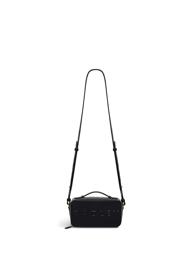 Radley Calvert Road Micro Zip Around Cross-Body Black Bag - Image 2 of 6