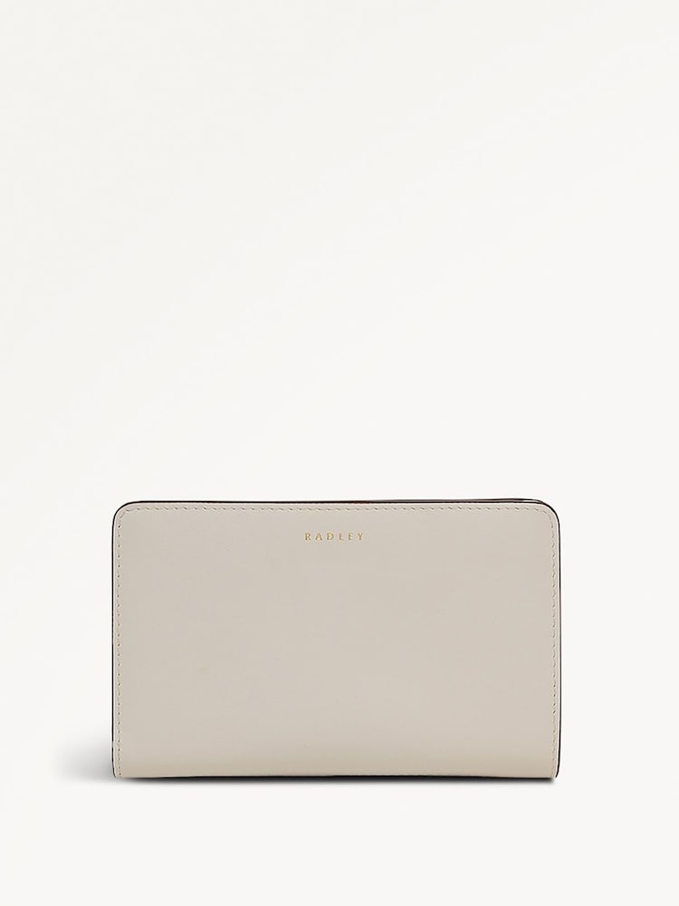 Radley Medium Autumn Leaves Bifold White Purse - Image 2 of 3