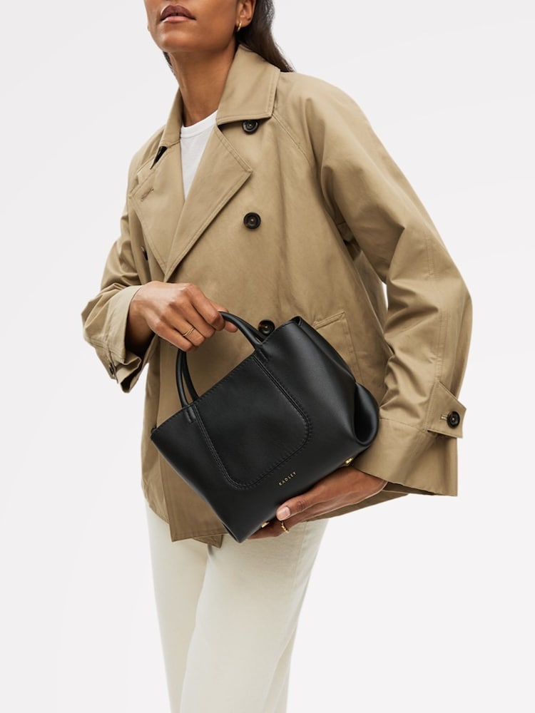 Radley Small The Compton Zip Top Grab Black Bag - Imagen 6 de 6