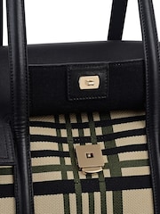 Radley Medium The Chancery Fly Knit Flapover Shoulder Brown Bag - Image 4 of 6