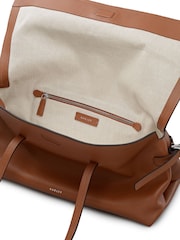 Radley Medium Fleet Street Flapover Shoulder Brown Bag - Image 3 of 5
