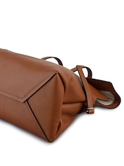 Radley Medium Fleet Street Flapover Shoulder Brown Bag - Image 4 of 5
