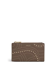 Radley Medium Grey Coin Street Stud Zip Top Purse - Image 1 of 4