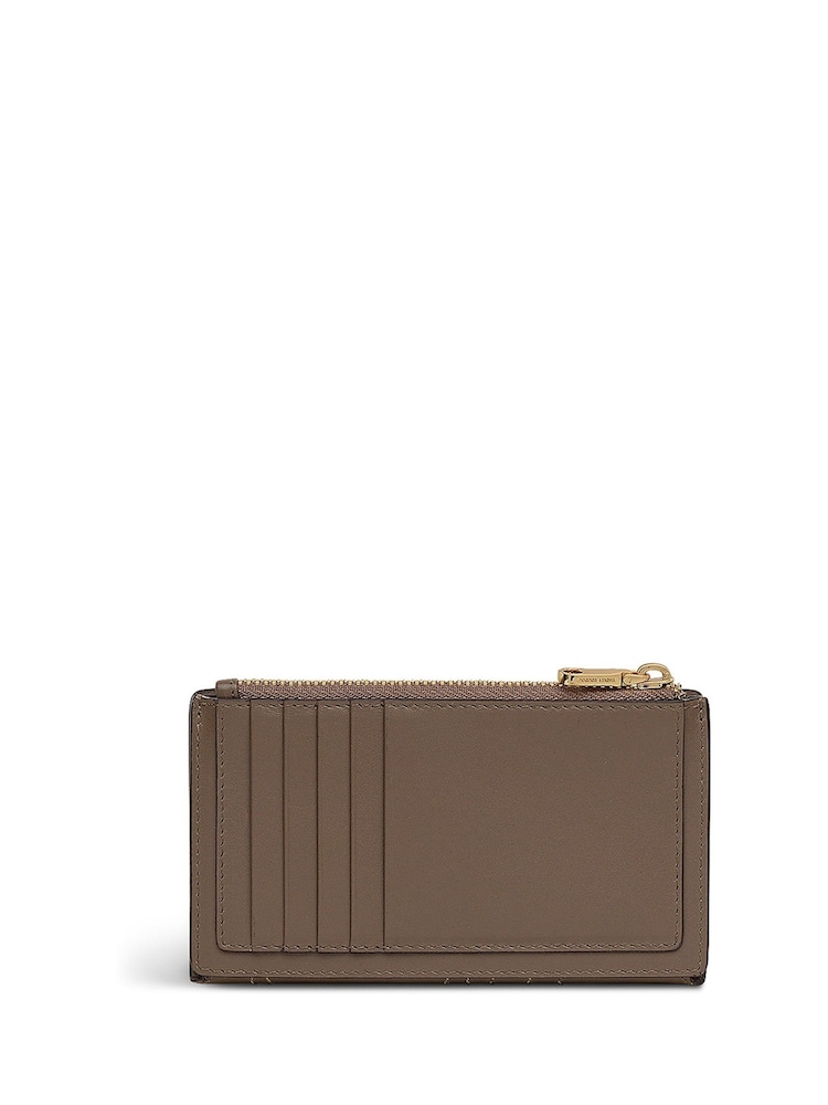 Radley Medium Grey Coin Street Stud Zip Top Purse - Image 2 of 4 Radley Medium Grey Coin Street Stud Zip Top Purse - Image 2 of 4