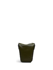 Radley Medium Green Oak Street Shine Phone Cross-Body Bag - Image 2 of 5