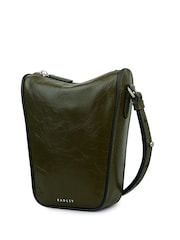 Radley Medium Green Oak Street Shine Phone Cross-Body Bag - Image 3 of 5