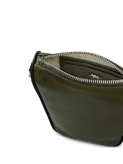 Radley Medium Green Oak Street Shine Phone Cross-Body Bag - Image 4 of 5