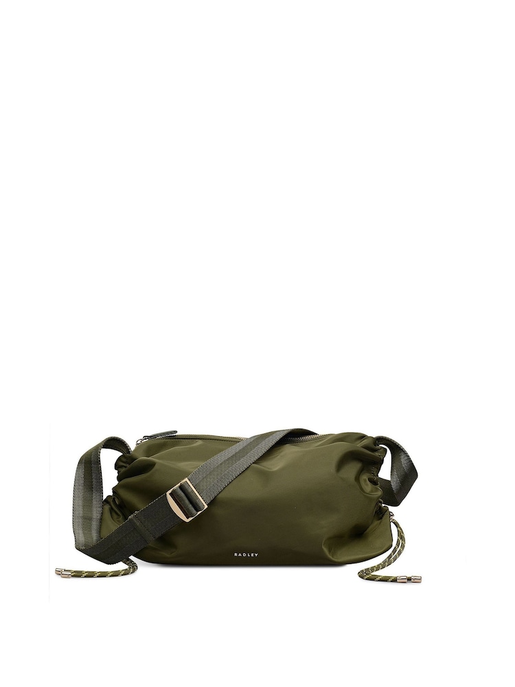 Radley Small Eden Row Open Top Cross-Body Black Bag - Image 1 of 5