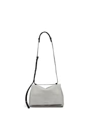 Radley Medium The Mercer Faux Croc Flapover Shoulder White Bag - Imagen 1 de 6