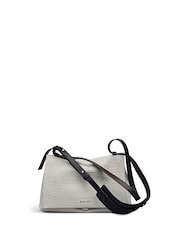 Radley Medium The Mercer Faux Croc Flapover Shoulder White Bag - Imagen 3 de 6