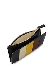 Radley Medium Coin Street  Patchwork Zip Top Brown Purse - Image 4 of 4