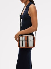 Radley Small Hadleigh Place Stripe Zip-Top Cross-Body Bag - Imagen 6 de 6