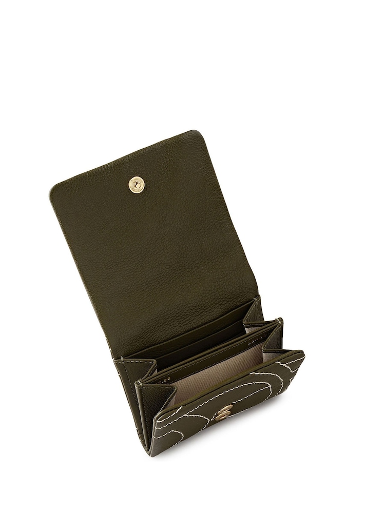 Radley Medium Green Mallow Street Stud Folded Purse - Image 4 of 4 Radley Medium Green Mallow Street Stud Folded Purse - Image 4 of 4