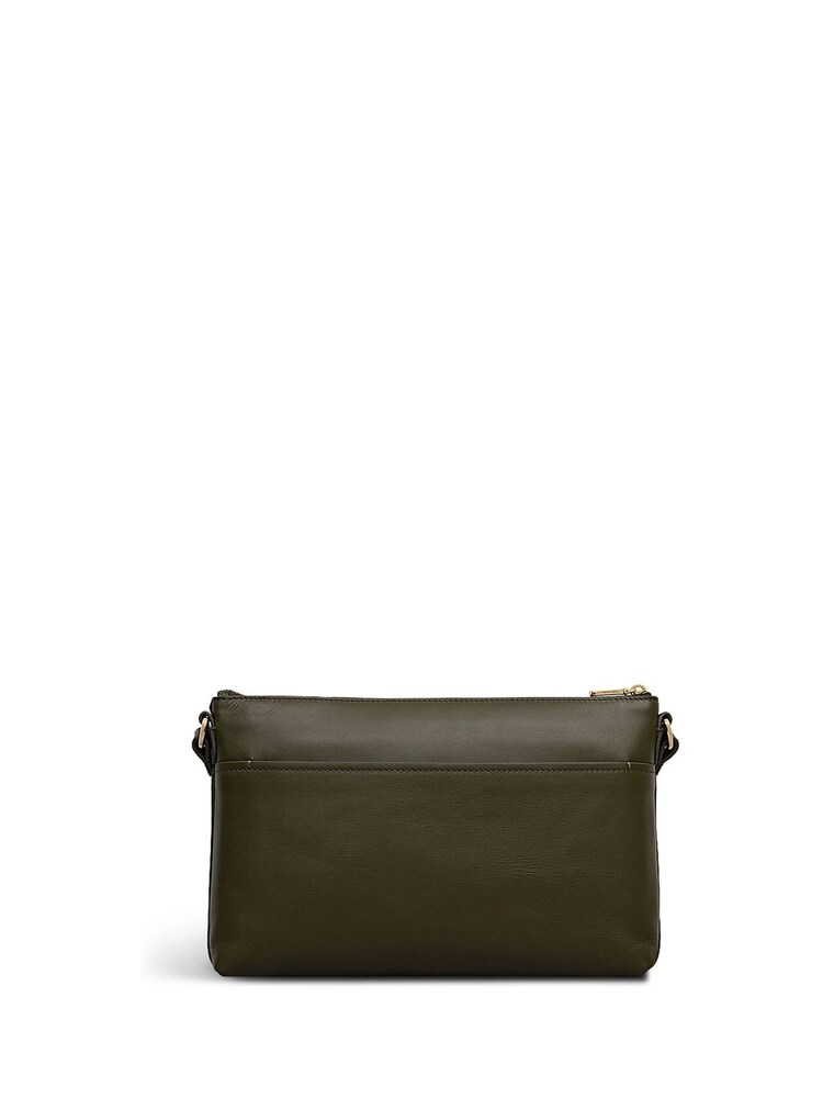 Radley Medium Green Pockets Zip-Top Ew Cross-Body Bag - Image 2 of 5 Radley Medium Green Pockets Zip-Top Ew Cross-Body Bag - Image 2 of 5
