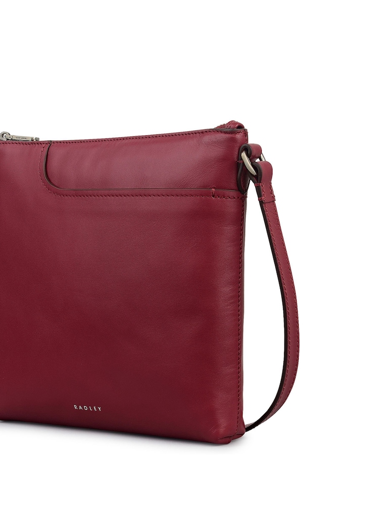 Radley Pockets Small Ziptop Cross-Body Brown Bag - Image 4 of 4 Radley Pockets Small Ziptop Cross-Body Brown Bag - Image 4 of 4