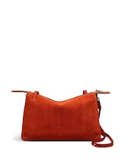 Radley Medium Red The Romilly Suede Ziptop Cross-Body Bag - Image 2 of 6