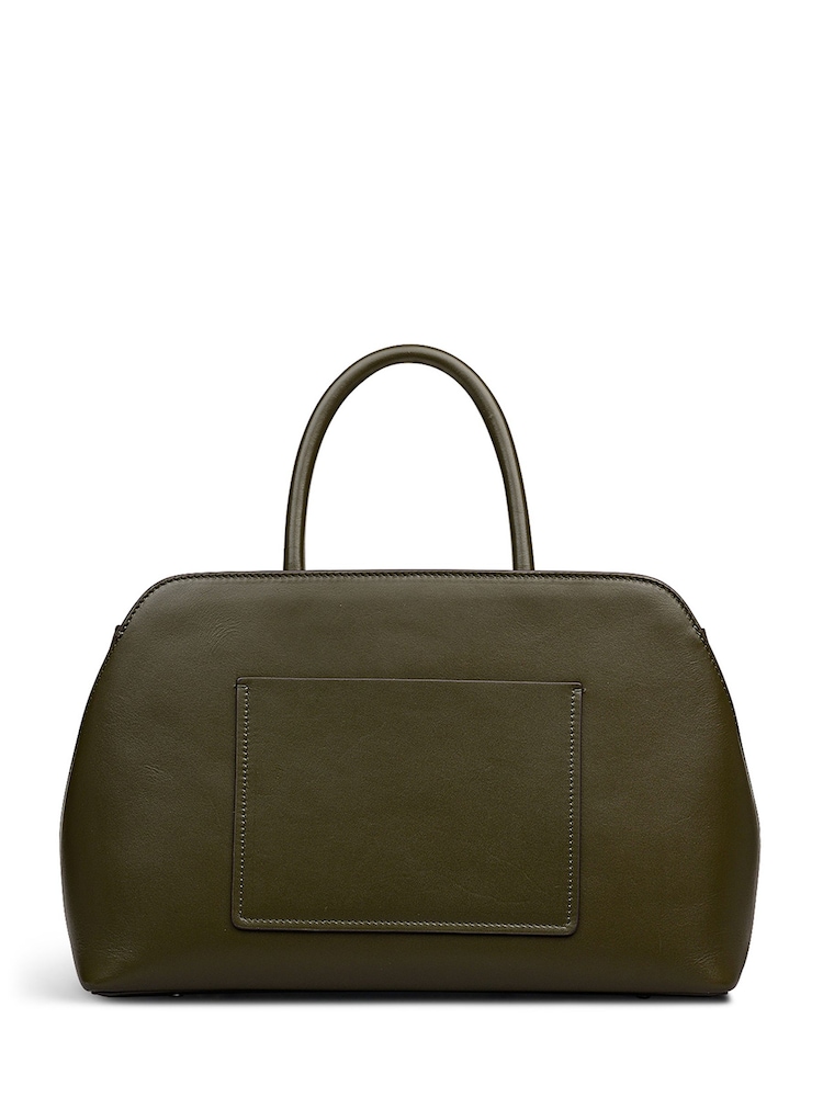 Radley Medium Green Liverpool Street Ziptop Grab Bag - Image 2 of 6