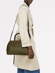 Radley Medium Green Liverpool Street Ziptop Grab Bag - Image 5 of 6