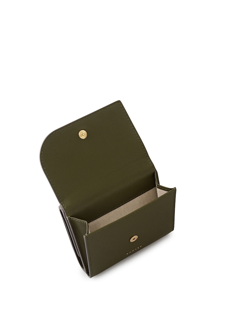 Radley Small Green Pockets Trifold Purse - Image 4 of 4 Radley Small Green Pockets Trifold Purse - Image 4 of 4