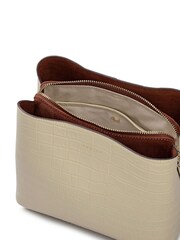 Radley Medium Dukes Place Faux Croc Compartment Cross-Body White Bag - Imagen 3 de 5