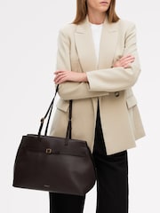 Radley Large The Christina Zip-Top Shoulder Brown Bag - Image 8 of 10