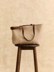 Radley Hanbury Row Large Open Top Brown Tote - Image 8 of 9