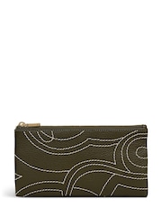Radley Large Green Mallow Street Stud Bifold Matinee Purse - Image 2 of 4