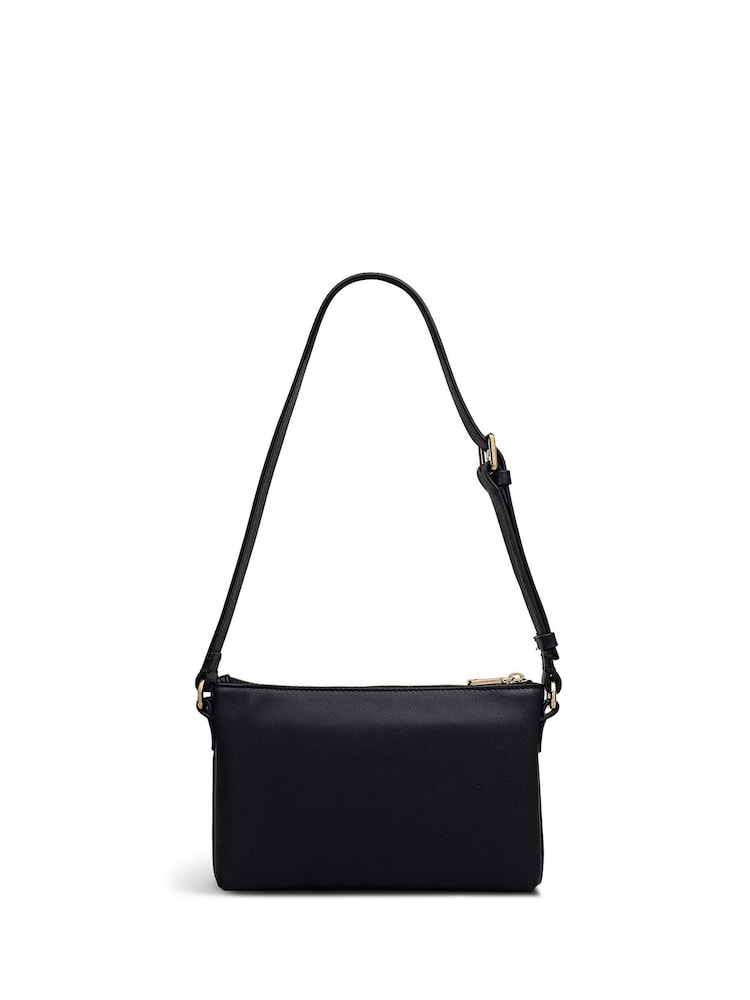 Radley Pockets Mini Zip Top Shoulder Black Bag - Image 2 of 4