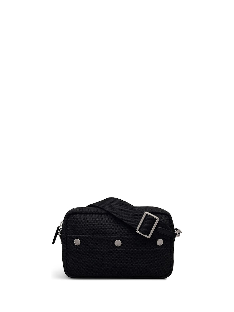 Radley Small Hadleigh Place Zip-Top Cross-Body Black Bag - Image 2 of 6