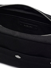 Radley Small Hadleigh Place Zip-Top Cross-Body Black Bag - Image 4 of 6