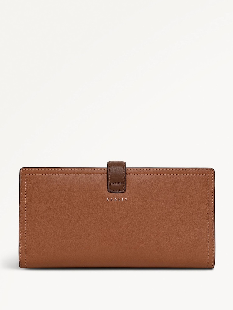 Radley Large Willis Street Colourblock Bifold Matinee Brown Purse - Image 1 of 4
