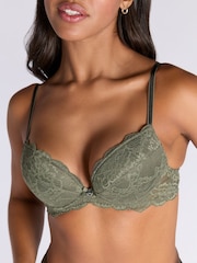 Boux Avenue Green Mollie 24 Lace Plunge Bra - Image 2 of 2