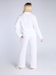 Boux Avenue Crinkle Dobby Long Pyjama Set - Slika 2 iz 5