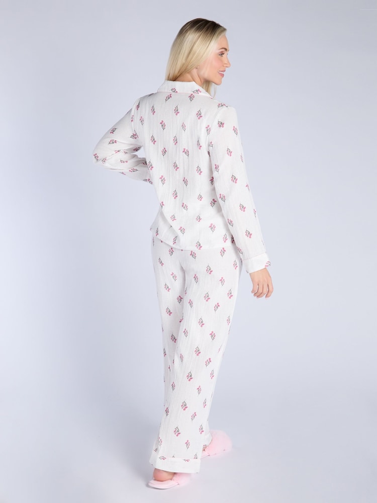Boux Avenue Wild Flower Long Pyjama Set - Image 2 of 5 Boux Avenue Wild Flower Long Pyjama Set - Image 2 of 5