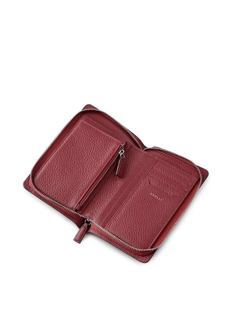 Radley Medium Red The Chancery Zip Around Purse - Image 3 of 3 Radley Medium Red The Chancery Zip Around Purse - Image 3 of 3