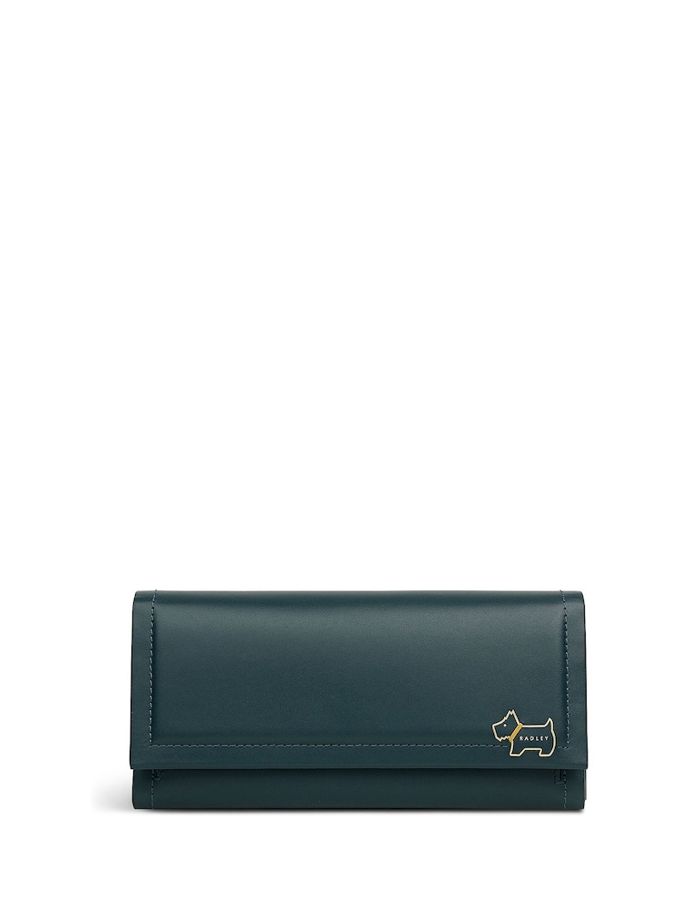 Radley Large Green Heritage Lane Flapover Matinee Bag - Image 1 of 4