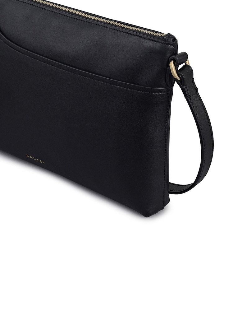 Radley Medium Pockets Zip-Top Ew Cross-Body Black Bag - Image 4 of 4