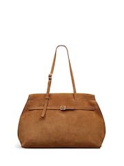 Radley Large The Christina Suede Zip-Top Shoulder Bag - Image 1 of 7