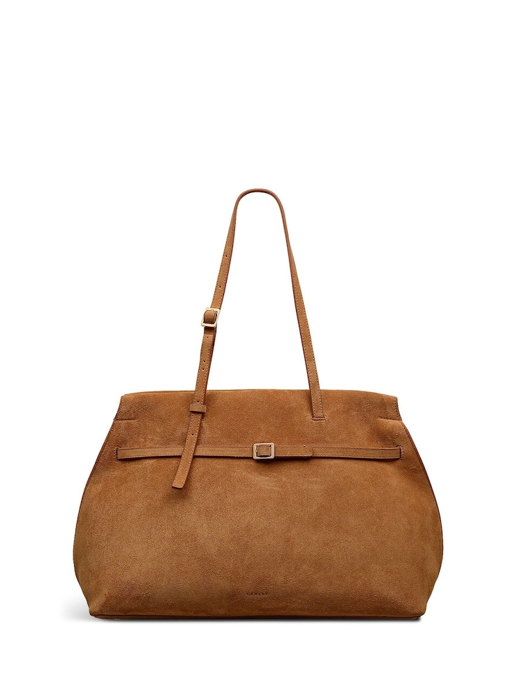 Radley Large The Christina Suede Zip-Top Shoulder Bag - Image 1 of 7
