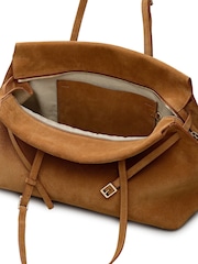 Radley Large The Christina Suede Zip-Top Shoulder Bag - Image 3 of 7