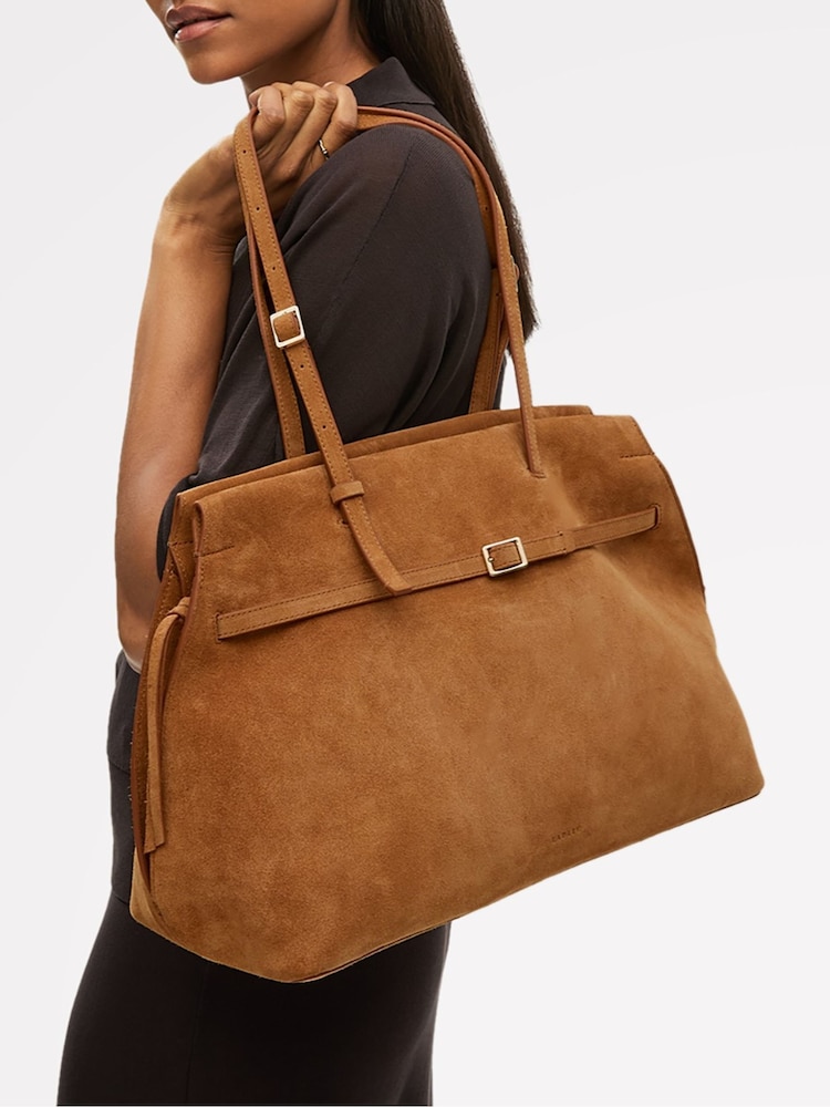 Radley Large The Christina Suede Zip-Top Shoulder Bag - Image 7 of 7