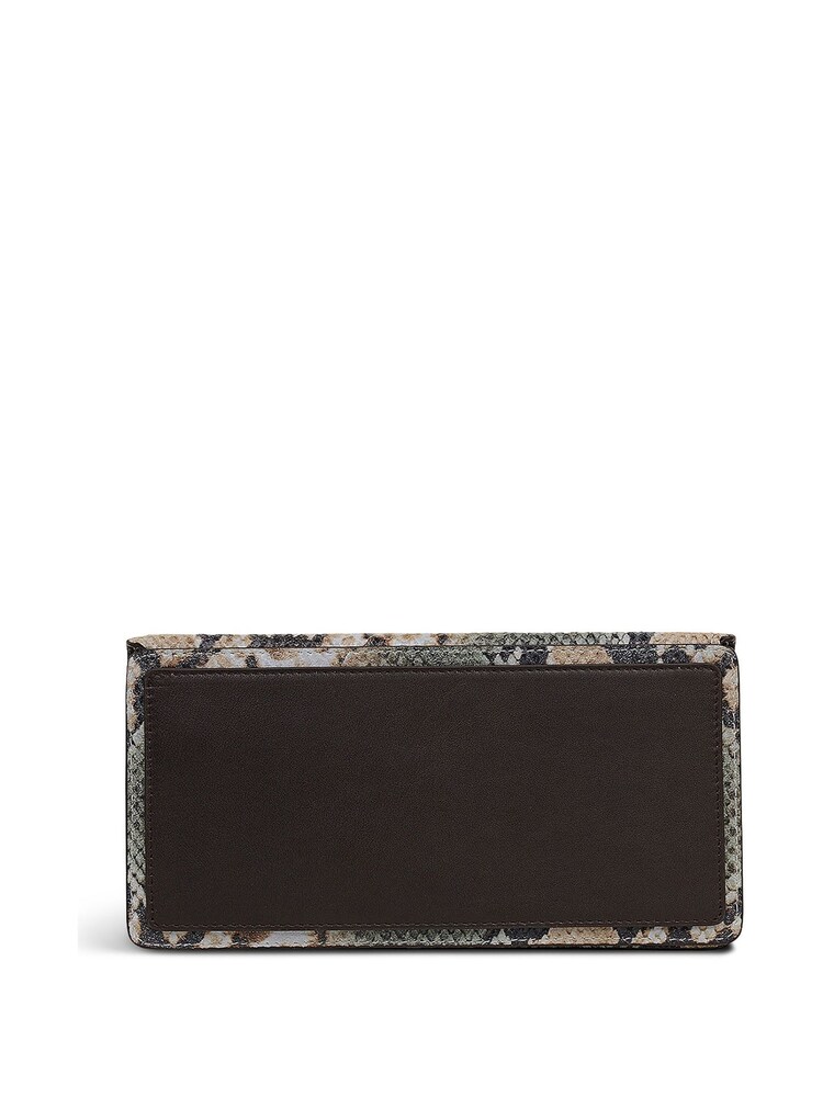Radley Large Green Coin Street Faux Snake Bifold Purse - Image 2 of 3 Radley Large Green Coin Street Faux Snake Bifold Purse - Image 2 of 3