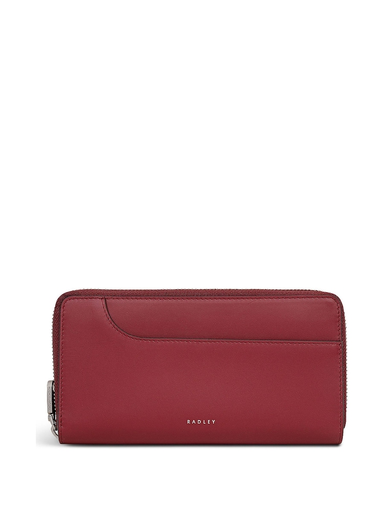 Radley Large Red Pockets Zip Around Matinee Bag - Image 1 of 3