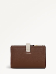 Radley Medium Willis Street Colourblock Bifold Brown Purse - Image 2 of 4