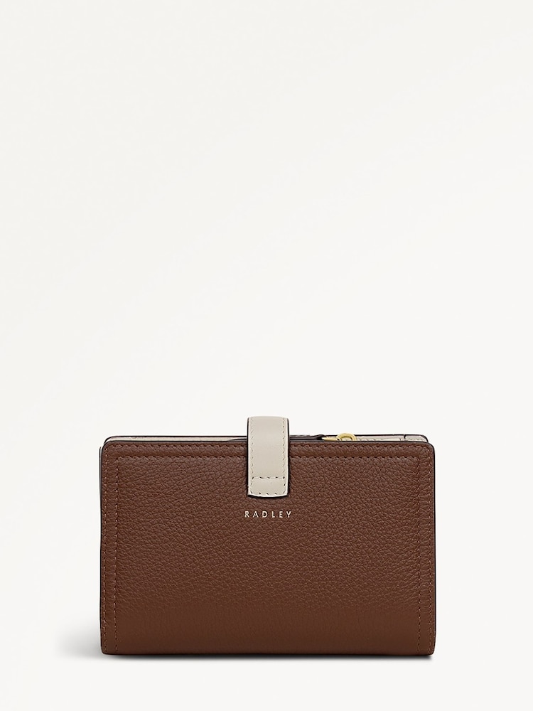 Radley Medium Willis Street Colourblock Bifold Brown Purse - Image 2 of 4