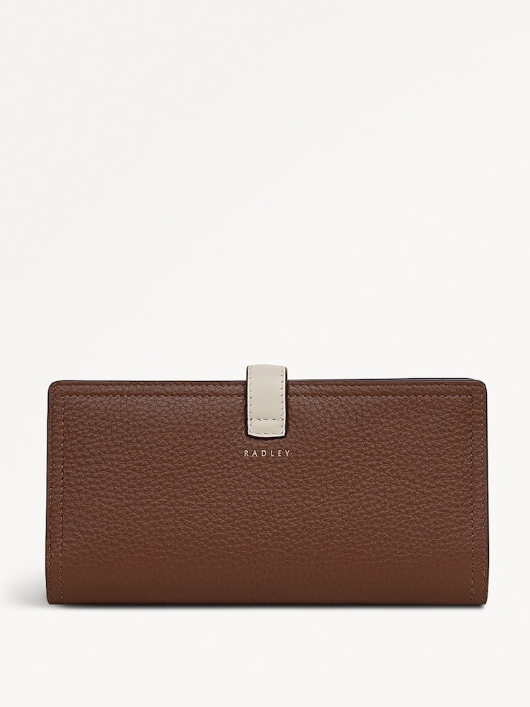 Radley Large Willis Street Colourblock Bifold Matinee Brown Purse - Image 1 of 4