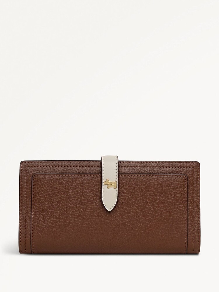 Radley Large Willis Street Colourblock Bifold Matinee Brown Purse - Image 2 of 4