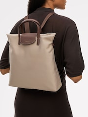 Radley Medium Pocket Essentials Zip Top Brown Backpack - Image 5 of 5