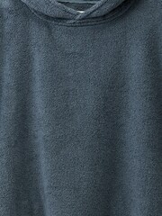 Mamas & Papas Blue Character 3D Fin Towelling Poncho - Image 2 of 3