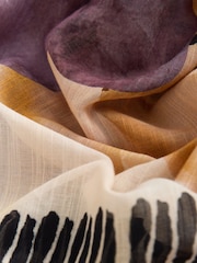 Marrakesh Scenic Printed Overhead Cover-Up Kaftan Shirt - Image 7 of 8